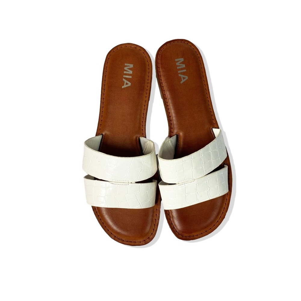 White slippers